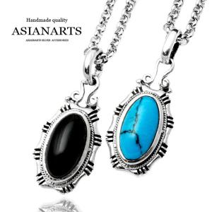 インディアンジュエリー ペンダントトップ シルバー925×ターコイズ