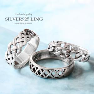 925 シルバー バンドリング ラウンド 紋章 指輪 asianarts_rg104