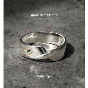 good vibrations リング シルバー925 指輪 メンズ クラッシュ