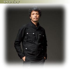 ジャンパー 春用 メンズ ストレッチ生地 無地...の詳細画像3