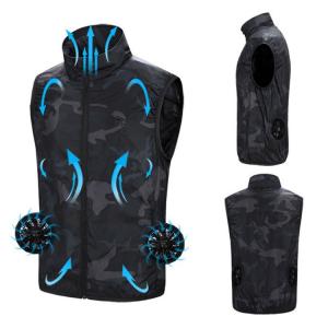 空調服 冷却服 ベスト 熱中症対策 UVカット 春夏用 アウトドア