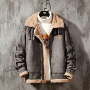 ムートンジャケット メンズ 裏起毛 ジャケット ブルゾン