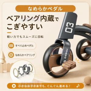 【組立品】三輪車 3歳 5歳 手押し棒付き 子...の詳細画像5