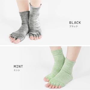 5本指靴下 レディース 綿 コットン 五本指ソ...の詳細画像4