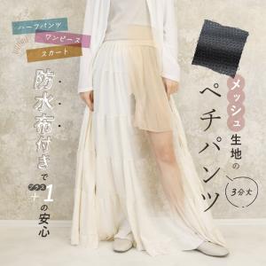 ペチパンツ メッシュ レディース サニタリー ...の詳細画像1