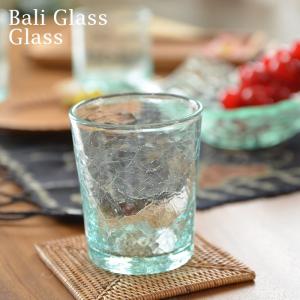 バリガラス グラス （スリム）150ml GCT-0224 コップ ガラス フラワーベース ディスプレイ ガラス製の器 アジアン雑貨 花瓶｜asianlamp-cahaya