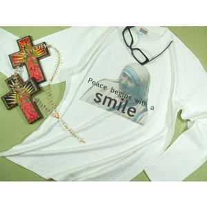 Mother Teresaマザーテレサ長袖Ｔシャツ【土日も発送・送料無料】マザーテレサ ロンT キリ...