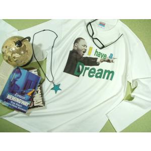 I have a Dream キング牧師炎の演説長袖Ｔシャツ【サイズ：S 、M 、L 、XL 、2L...