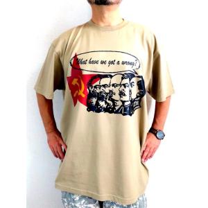 共産主義オールスターズ・ビッグサイズTシャツ【キングサイズ：3L 4L 5L】マルクス エンゲルス ...