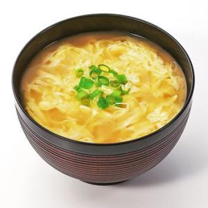 フリーズドライ 化学調味料無添加 味噌汁　ふんわりたまごのおみそ汁　１０袋　コスモス食品