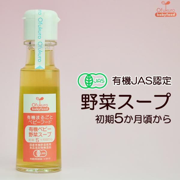 有機まるごとベビーフード 野菜スープ 100ｇ 初期５ヵ月頃から　オーガニック 味千汐路