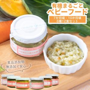 Ofukuro 有機まるごとベビーフード 6種類 12食セット 後期 12ヶ月頃