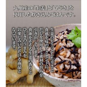 炊き込みご飯の素 九州産 生姜ひじきごはんの素...の詳細画像2