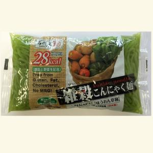 雑穀こんにゃく麺(ほうれん草麺)こんにゃく麺 ...の詳細画像5