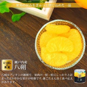 缶詰 にっぽんの果実 瀬戸内産 八朔 190g...の詳細画像2