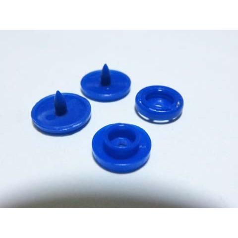 プラスチック スナップボタン　1組　12mm　ブルー　（ハンディプレス専用）