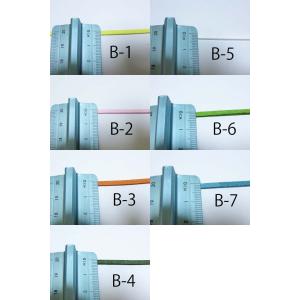 手芸用 スエード調紐(合皮) B 巾3mm 1...の詳細画像2