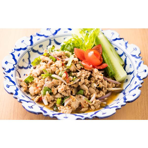 【冷凍商品】豚ひき肉のハーブ和え ラープムー(1人前)