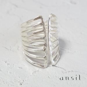 カレン 族 シルバー リング 11号〜21号 フリーサイズ 指輪 幅広 極太