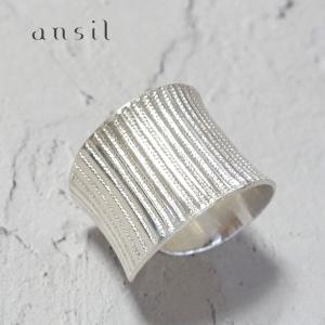 ansil（アンシル） カレンシルバー バングル レディース シルバー925