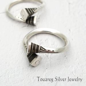 トゥアレグシルバー エボニーウッド 18号 Touareg Silver Jewelry トゥアレグシルバージュエリー EBONY WOOD