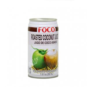 【常温便】フォコ ローストココナッツジュース／FOCO泰国椰子汁350ml【16229902643 】【異なる配送便の商品の同時購入不可】｜asianstore-kakyo