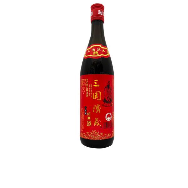 【常温便】【紹興酒】三国演義列伝(曹操)　3年陳640ml【4560316888885】【異なる配送...