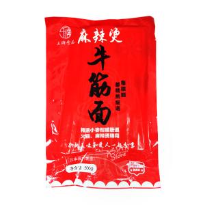 【冷凍便】王牌食品　牛筋麺/牛筋麺500g【4580040490017】【異なる配送便の商品の同時購入不可】｜asianstore-kakyo