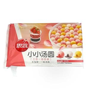 【冷凍便】思念三種混合タンエン/思念小小湯円（三合一小小湯園）300ｇ 湯円【6921665730825】【異なる配送便の商品の同時購入不可】｜asianstore-kakyo