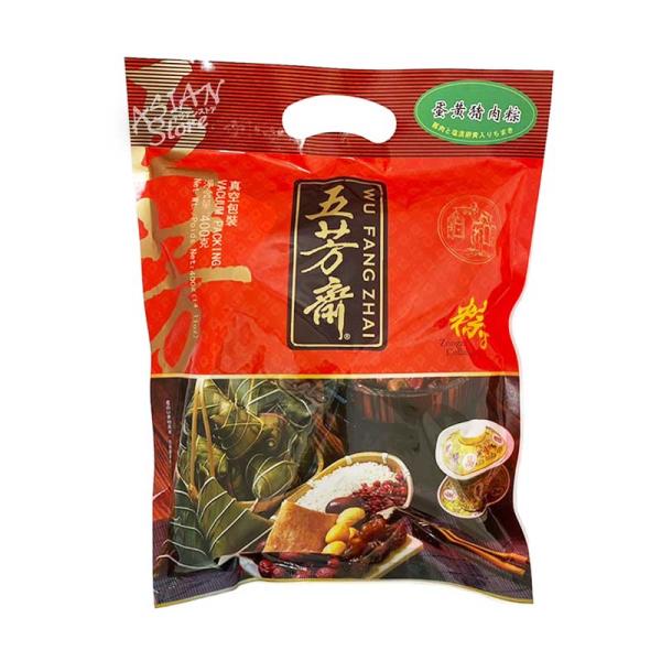 【常温便】WUFANGZHAI 豚肉と塩漬け卵黄入りちまき/五芳齋 蛋黄猪肉粽 400ｇ(100gx...