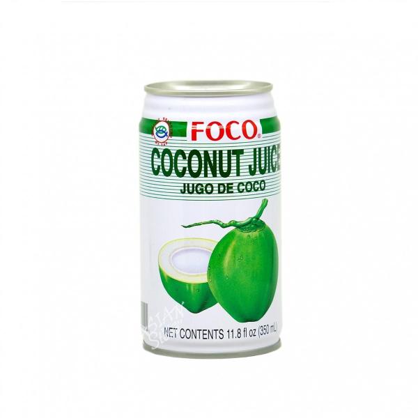 【常温便】フォコ ココナッツジュース／FOCO 泰国椰子汁350ml【16229901141】【異な...