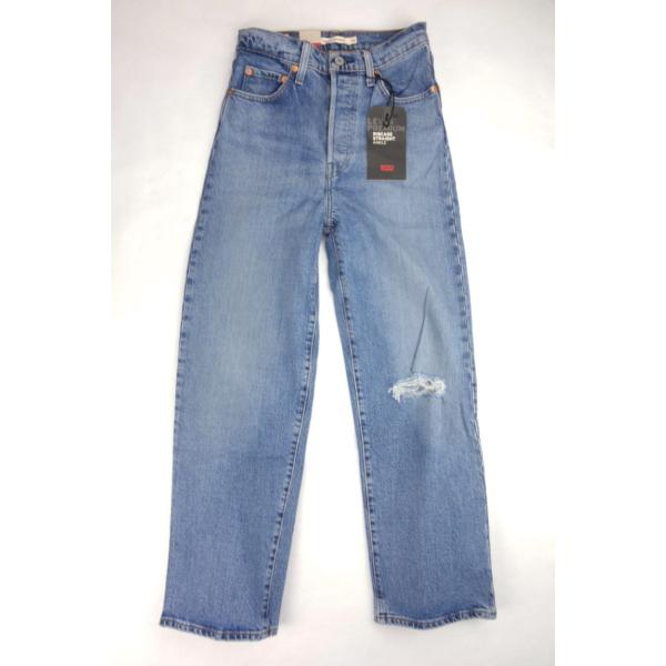リーバイス Levi's PREMIUM RIBCAGE STRAIGHT くるぶし丈 新品 ダメー...