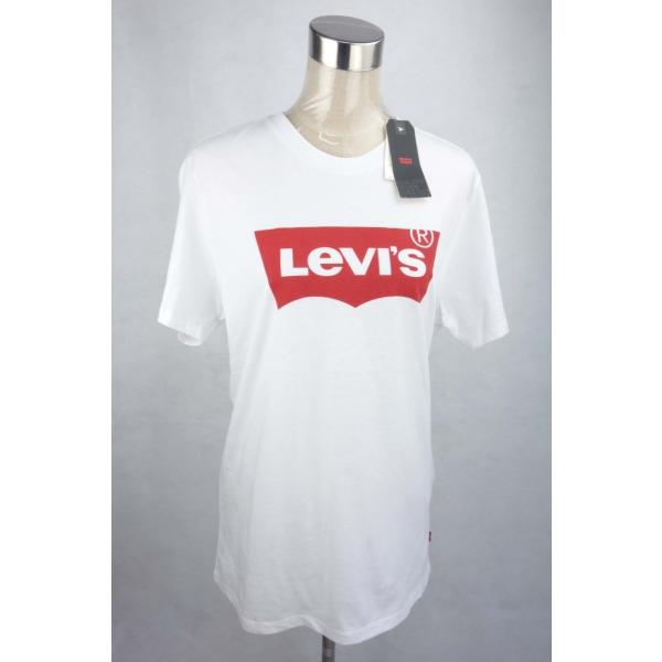 リーバイス Levi&apos;s Tシャツ レッドロゴ ホワイト 白 Mサイズ