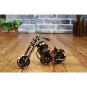 新品 ハンドメイド メタルクラフト アメリカンバイク フィギュア S05 