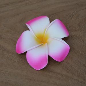 プルメリアの造花 ウレタン製10cm ピンク ...の詳細画像3