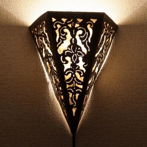 プルメリア パラスストーンランプ 16cm タイプ2【リゾート 照明 ライト