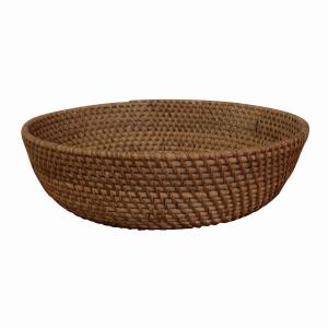 アタ フルーツバスケット ラウンド 直径25cm バリ島 【果物カゴ