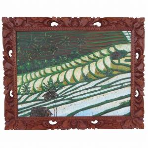 宮本健二 【嵐山渡月橋】 絵画 ユニセックス【H172225558】中古 : 質