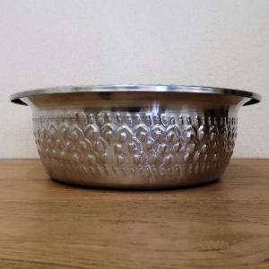 フットバスボウル アルミ 38cm 足湯 足浴...の詳細画像1