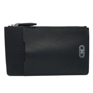 サルヴァトーレ フェラガモ カードケース Salvatore Ferragamo 660569 744875 NERO PEBBLE ブラック