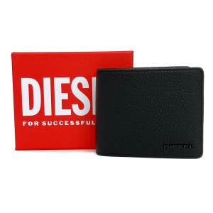 ディーゼル 二つ折り財布 メンズ DIESEL レザー ロゴ シンプル :dz10