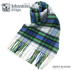 ジョンストンズ Johnstons ストール マフラー タータンチェック カシミア 100％ メンズ レディース チェック柄 Campbeii of Argyll,Dress