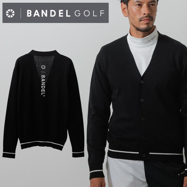BANDEL/バンデル BASIC KNIT CARDIGAN ゴルフ ウェア ニット カーディガン...