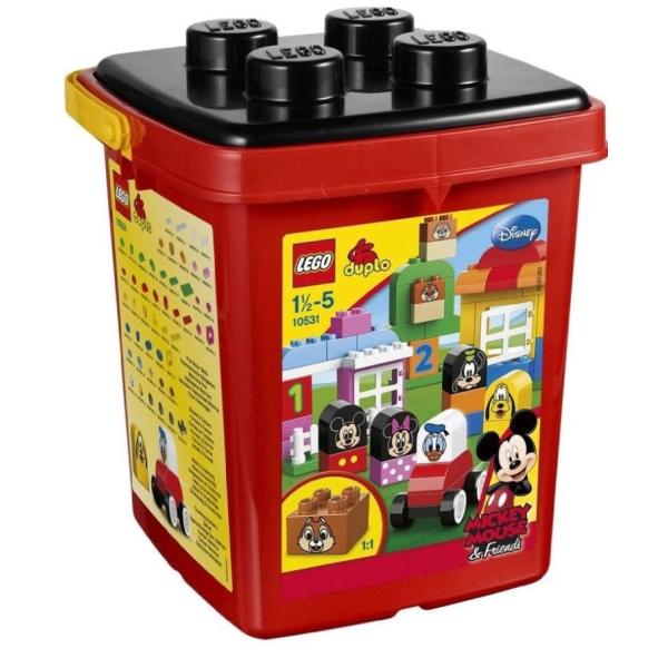 LEGO レゴ　デュプロ　ミッキー&amp;フレンズのバケツ 10531