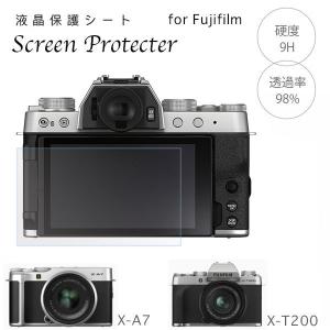 Fujifilm 強化ガラス 液晶保護フィルム X-T200 X-A7 用 デジタルミラーレス一眼レフ プロテクトシート プロテクト フィルター｜asianzakka