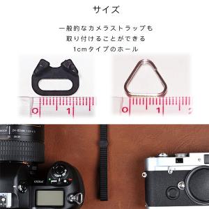 カメラストラップ 取り付け用 カバー付き カン...の詳細画像3