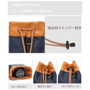 【Sサイズ】高撥水オイルクロス生地 ミラーレス...の詳細画像2