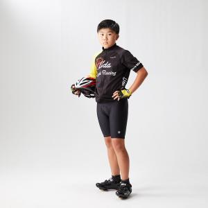 レーサーパンツ 子ども用 ジュニア用 小学生対象 3Dゲルパッド ロードバイク用 apt'