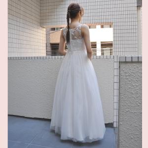 ウェディングドレス 演奏会 結婚式 家族婚 前...の詳細画像2