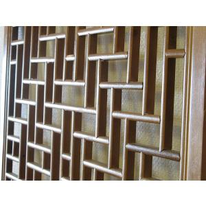 花窓 長方形 格子 中国建具 1枚 シノワスクリーンの詳細画像2